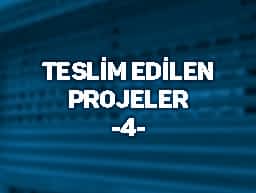 YAPILAN PROJELER